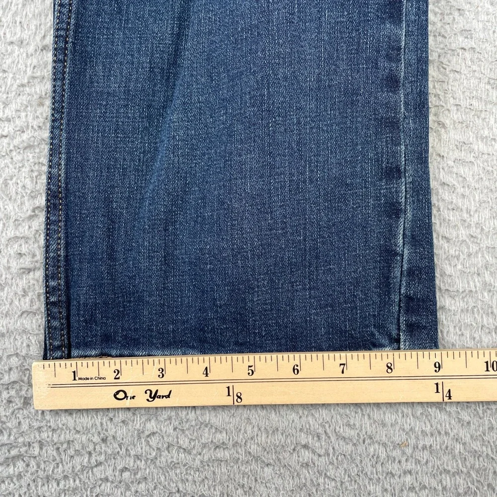 Wrangler Jeans Mens 40x32 Blue Retro Slim Boot Denim Workwear Casual Comfort